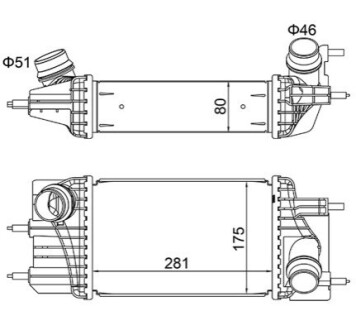 CHLODNICA POWIETRZA JUKE 1.5DCI 10- OEM 630304