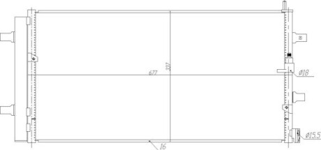 CHLODNICA DO KLIMAT. AUDI Q5 OEM 636947