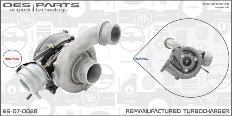 Автозапчастина OES PARTS ES-07-0028