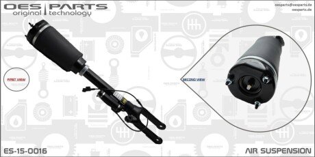 AMORTYZATOR PNEUMATYCZNY PRZÓD MERCEDES W164 OES PARTS ES150016