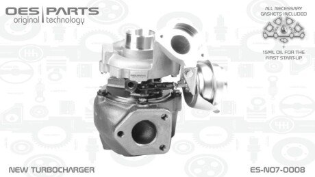 TURBOSPRĘŻARKA BMW OES PARTS ESN070008