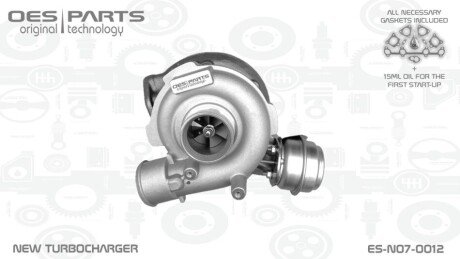 TURBOSPRĘŻARKA BMW OES PARTS ESN070012