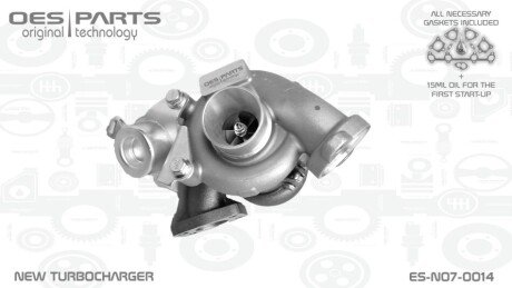 TURBOSPRĘŻARKA CITROEN OES PARTS ESN070014