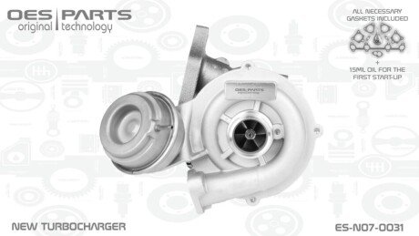 TURBOSPRĘŻARKA OPEL OES PARTS ESN070031