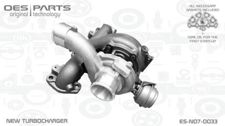 TURBOSPRĘŻARKA OPEL OES PARTS ESN070033