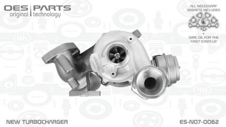 TURBOSPRĘŻARKA SKODA OES PARTS ESN070062