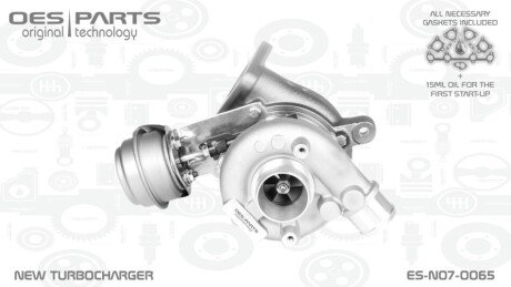 TURBOSPRĘŻARKA SKODA OES PARTS ESN070065