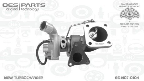 TURBOSPRĘŻARKA FORD OES PARTS ESN070104