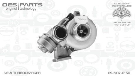 TURBOSPRĘŻARKA VW OES PARTS ESN070150