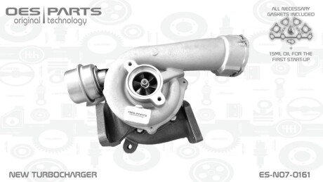 TURBOSPRĘŻARKA VW OES PARTS ESN070161