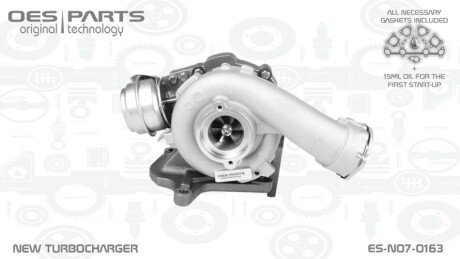 TURBOSPRĘŻARKA VW OES PARTS ESN070163