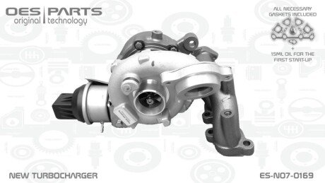 TURBOSPRĘŻARKA VAG OES PARTS ESN070169