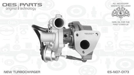 TURBOSPRĘŻARKA OPEL SUZUKI OES PARTS ESN070173