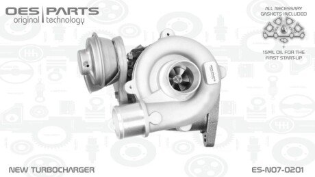 TURBOSPRĘŻARKA TOYOTA OES PARTS ESN070201