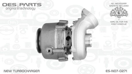 TURBOSPRĘŻARKA BMW OES PARTS ESN070271