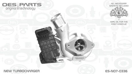 TURBOSPRĘŻARKA FORD OES PARTS ESN070336