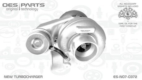 TURBOSPRĘŻARKA MERCEDES OES PARTS ESN070372