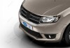 Dacia Logan (2014-)/Dacia Sandero (2012-) Накладкa на решетку радиатора 1шт Omsaline 2005081 (фото 1)