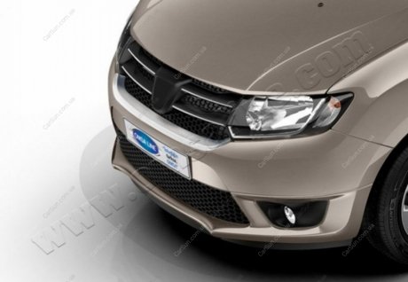 Dacia Logan (2014-)/Dacia Sandero (2012-) Накладкa на решетку радиатора 1шт Omsaline 2005081