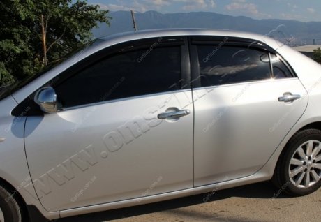 Toyota Corolla SD (2007-2012) Молдинги стекол нижние 4шт Omsaline 7011141