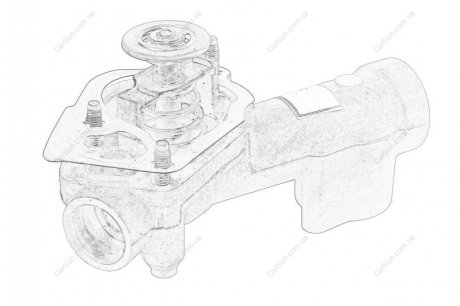 Корпус термостата Opel 12638186 (фото 1)
