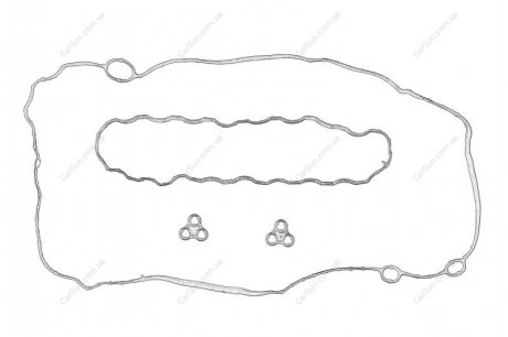 Ущільнення, кришка голівки циліндра Opel 12664830 (фото 1)