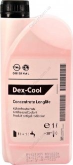 Антифриз-концентрат GM Dex-Cool Longlife, 1л. Opel 19 40 663