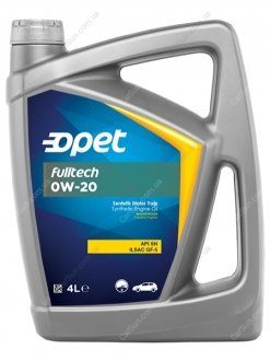 Масло моторное FullTech 0W-20 4л Opet 601370953