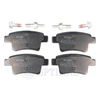 Колодки тормозные (задние) Citroen C4 Picasso/Grand Picasso 06-13/Peugeot 408 10- Optimal BP-12343