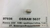 Автолампа Original R10W BA15s 10 W прозора OSRAM 5637 (фото 1)