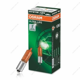 Лампа накалу HY21W 12V 21W OSRAM 64137L