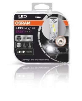 Комплект ламп (2шт.) LED H15 16.5/3.8W 12V PGJ23t-1 6500К OSRAM 64176DWESY-HCB