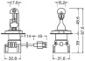 ЛАМПОЧКА LED H4/H19 12V 27/23W HL INTENSE OSRAM 64193DWINT-2HFB (фото 3)