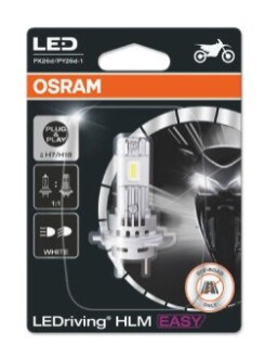 Автолампа LEDriving (H7/H18 16W 12V 6500К PX26D) OSRAM 64210DWESY-01B