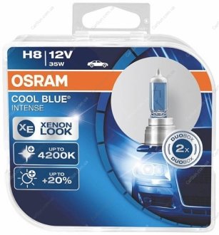 Автолампа Cool Blue Intense (Next Gen) H8 PGJ19-1 35 W OSRAM 64212CBNHCB