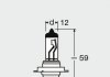 Лампа накаливания, фара дальнего света, Лампа накаливания, основная фара, Лампа накаливания, противотуманная фара, Лампа накаливания, основная фара, Лампа OSRAM 64215TSPHCB (фото 3)