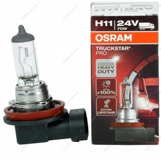 Лампочка Галогенна H11 24V 70W Pgj19-2 Truckstar Pro Plus 100% OSRAM 64216TSP