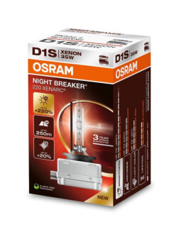 Żarnik D1S XENARC NIGHT BREAKER 220 / box OSRAM 66140XN2