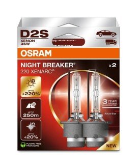 ŻARÓWKA XENON D2S NIGHT BREAKER LASER XENARC GEN2 OSRAM 66240XN22HB