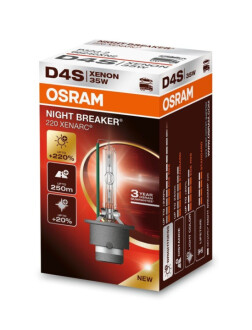 Żarnik D4S XENARC NIGHT BREAKER 220 / box OSRAM 66440XN2