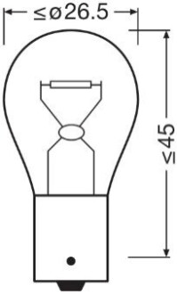 Автолампа допоміжного світла OSRAM 7507-2BL