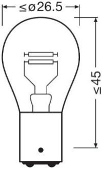 Автолампа допоміжного світла OSRAM 75282BL