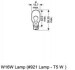 Лампа допоміжн. освітлення W16w 12v 16w W2,1x9,5d OSRAM 921 (фото 6)