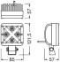 Габаритный фонарь OSRAM LEDDL101SP (фото 3)