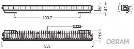 Фара денного світла OSRAM LEDDL107-SP