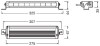 REFLEKTOR DALEKOSIЁЅNY LEDRIVING LIGHTBAR VX250-SP OSRAM LEDDL115SP (фото 3)