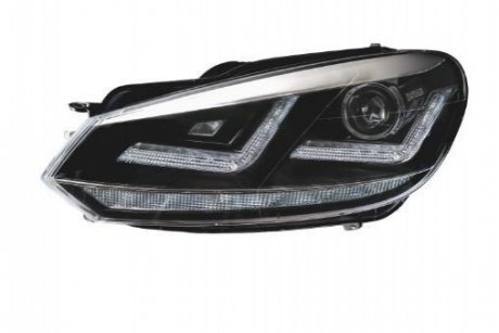 ZESTAW REFLEKTORаW GќаWNYCH VW GOLF VI (CHROME) KPL. PR/LE OSRAM LEDHL102CM