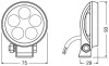 LAMPA LEDRIVING VX70-SP OSRAM LEDWL102-SP (фото 3)