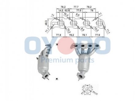Каталізатор OYODO 10N0030-OYO (фото 1)