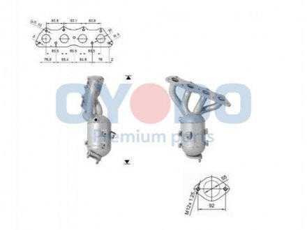 Каталізатор OYODO 10N0063-OYO